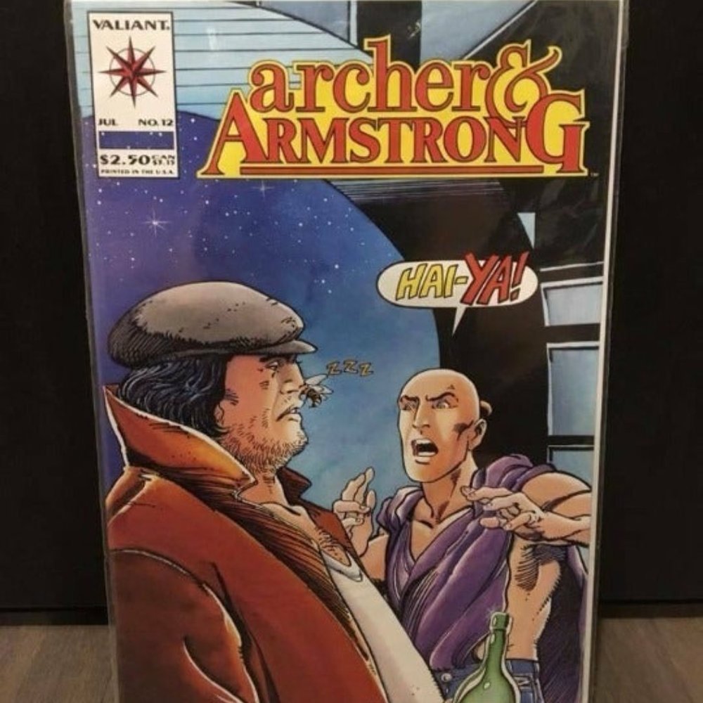 Archer & Armstrong #11 Valiant Comics 1993 Barry Windsor-Smith Art BWS Cover